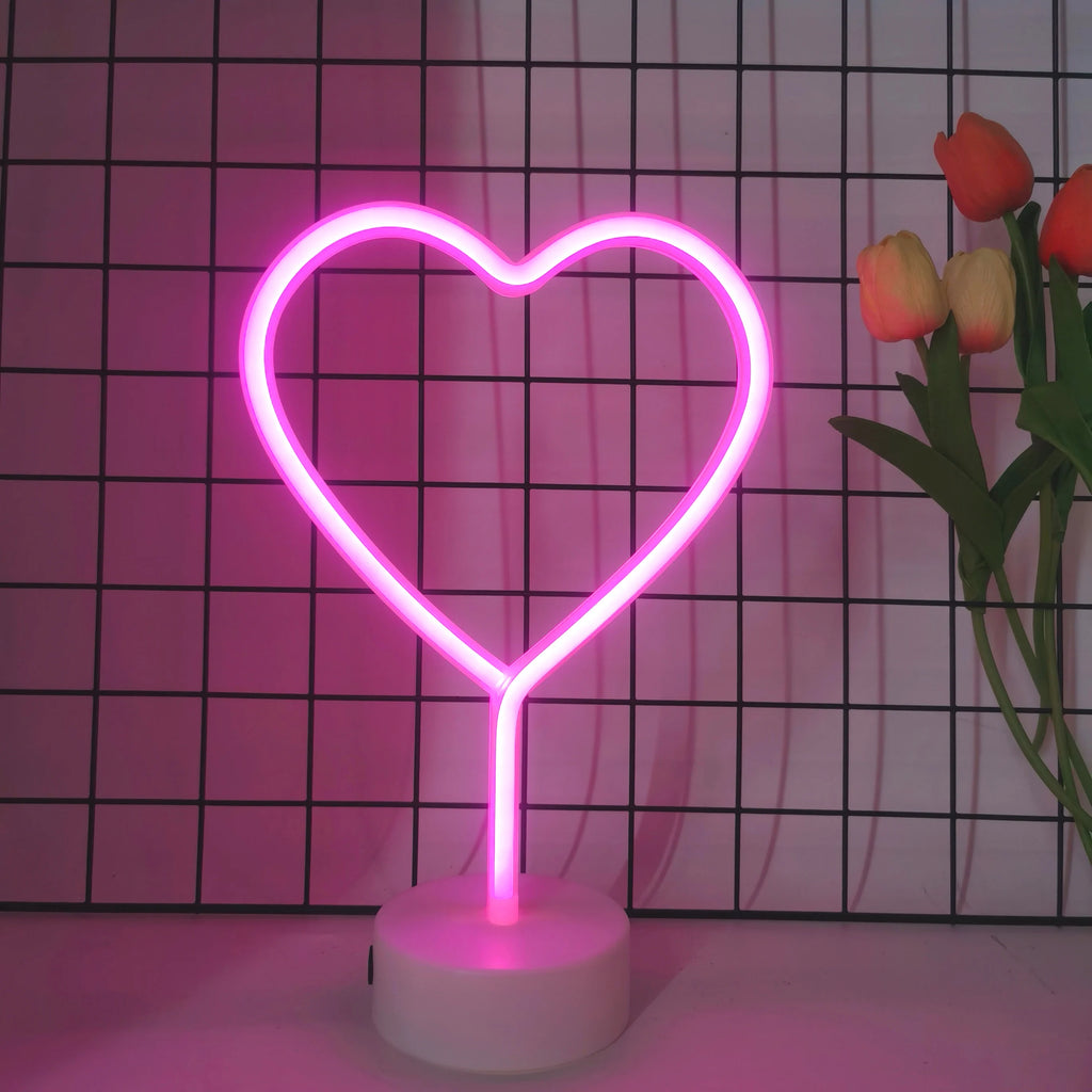 Heart Neon Light flexible LED strip detail