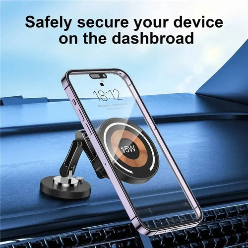 Magnetic Wireless Car Charger size dimensions